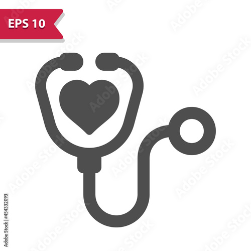 Healthcare, Health Care, Stethoscope, Cardiology Icon