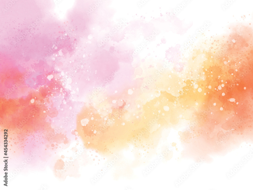 Abstract watercolor on white background illustration Abstract watercolor on white background illustration