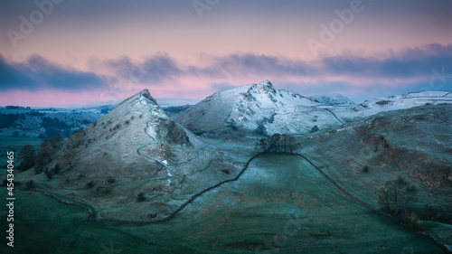 beautiful photograph of a snowy mountain
