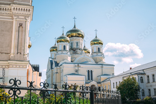 Andronikovsky Cathedral. Kazan women's monastery. Andronikovsky Cathedral in the Tver region. Vyshny Drag. photo