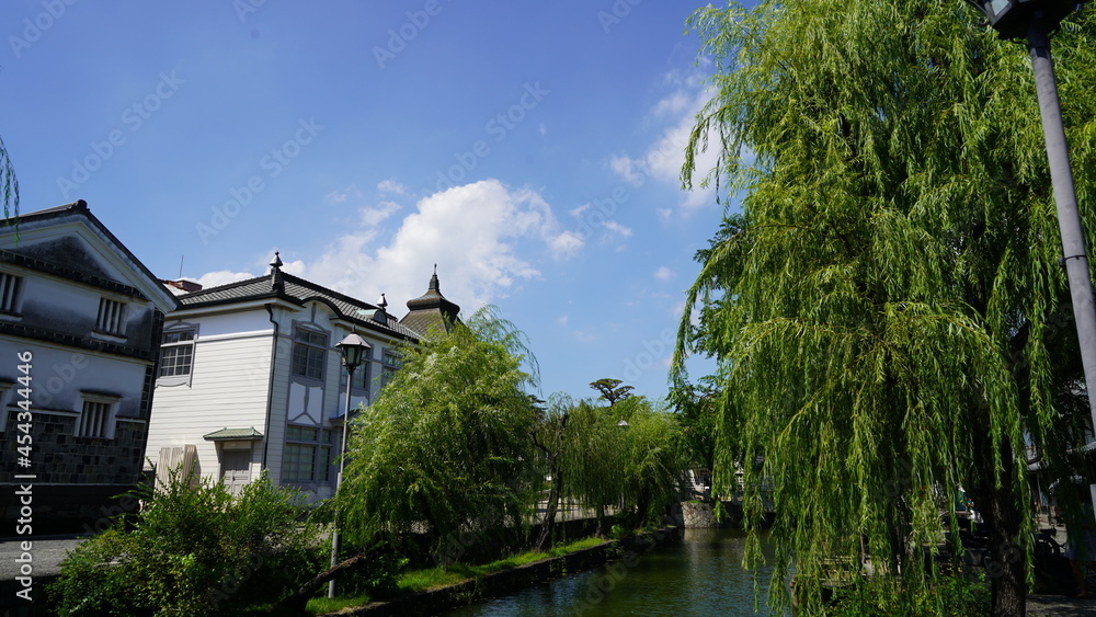 岡山県倉敷市 美観地区の風景 岡山県倉敷市 美観地区の風景