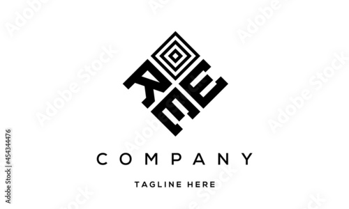 REE creative square three latter logo