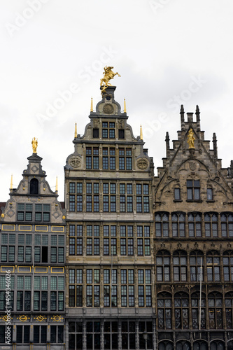 16th-century Guildhouses at the Grote Markt in Antwerp