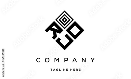 ROJ square three latter logo