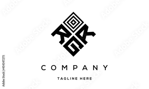 RRG three latter logo design photo