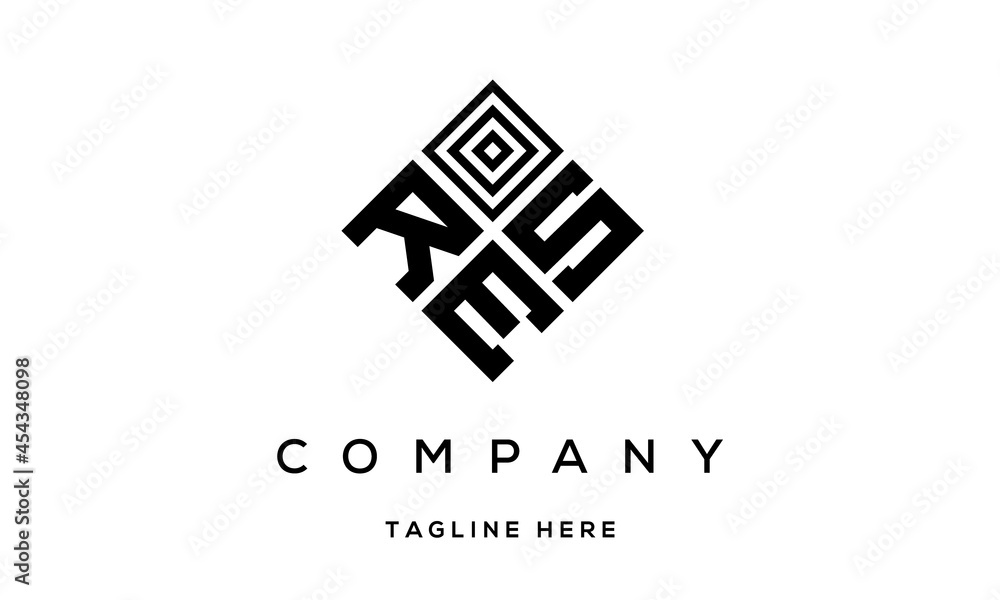 RSE three latter logo design RSE three latter logo design