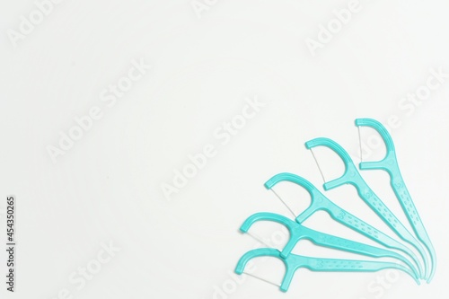 Photos of dental floss