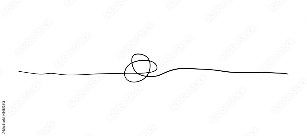 Vector random chaotic lines isolated on white background. Vector random chaotic lines isolated on white background.