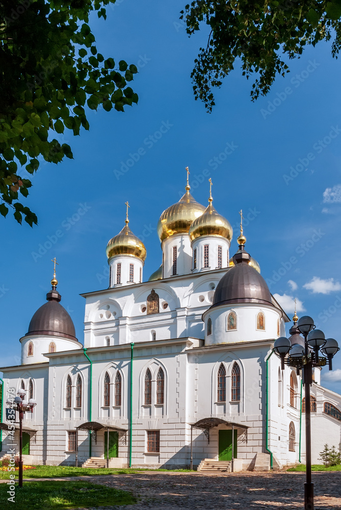 Assumption Cathedral in the Dmitrov Kremlin. Dmitrov. Moscow region.