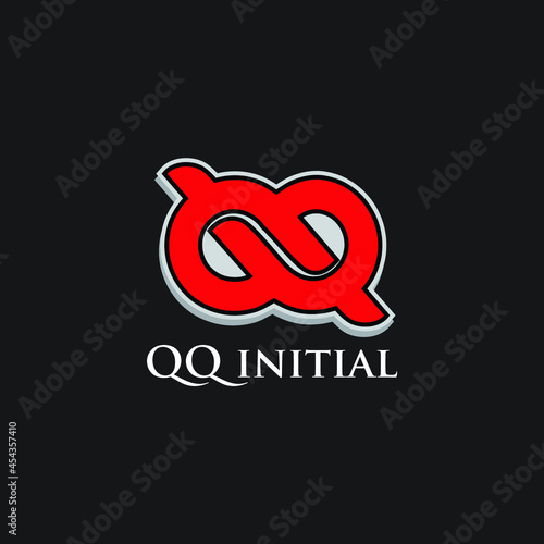QQ initial infinity logo exclusive design inspiration 
