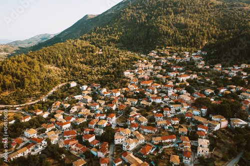 Fototapeta Naklejka Na Ścianę i Meble -  Karya village, Lefkada, Greece