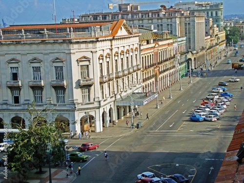 Paseo de Marti in Havanna auf Kuba