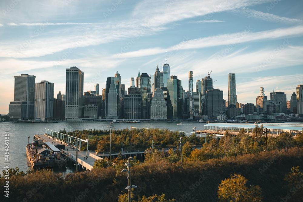Fototapeta premium New York city skyline