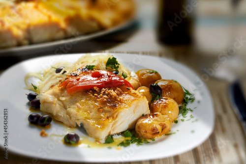 Bacalhau com batatas ao murro