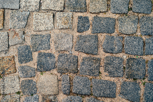  Stone road texture. Poznań.