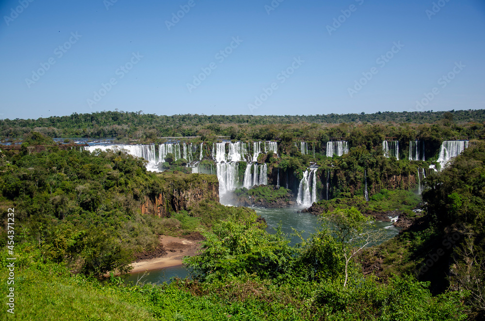 queda d'água em Fox do Iguaçu Brasil queda d'água em Fox do Iguaçu Brasil