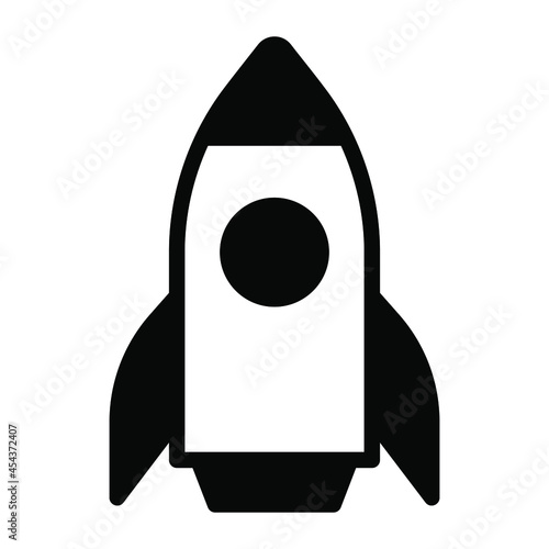start up filled outline icon, business and finance icon.