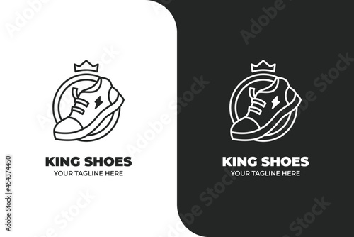 Shoes King Simple Logo
