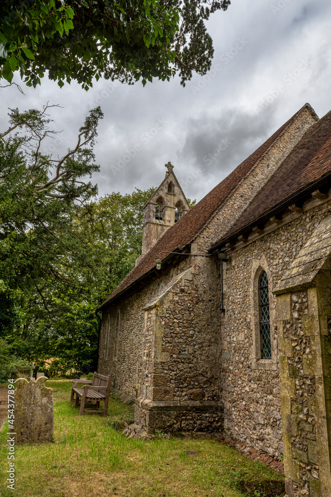 St Peter's Church in Monks Horton near Hythe in Kent, England 
