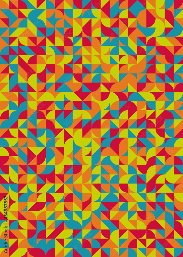 Abstract Geometric Pattern generative computational art illustration Abstract Geometric Pattern generative computational art illustration