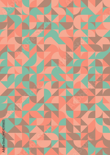 Wallpaper Mural Abstract Geometric Pattern generative computational art illustration Torontodigital.ca