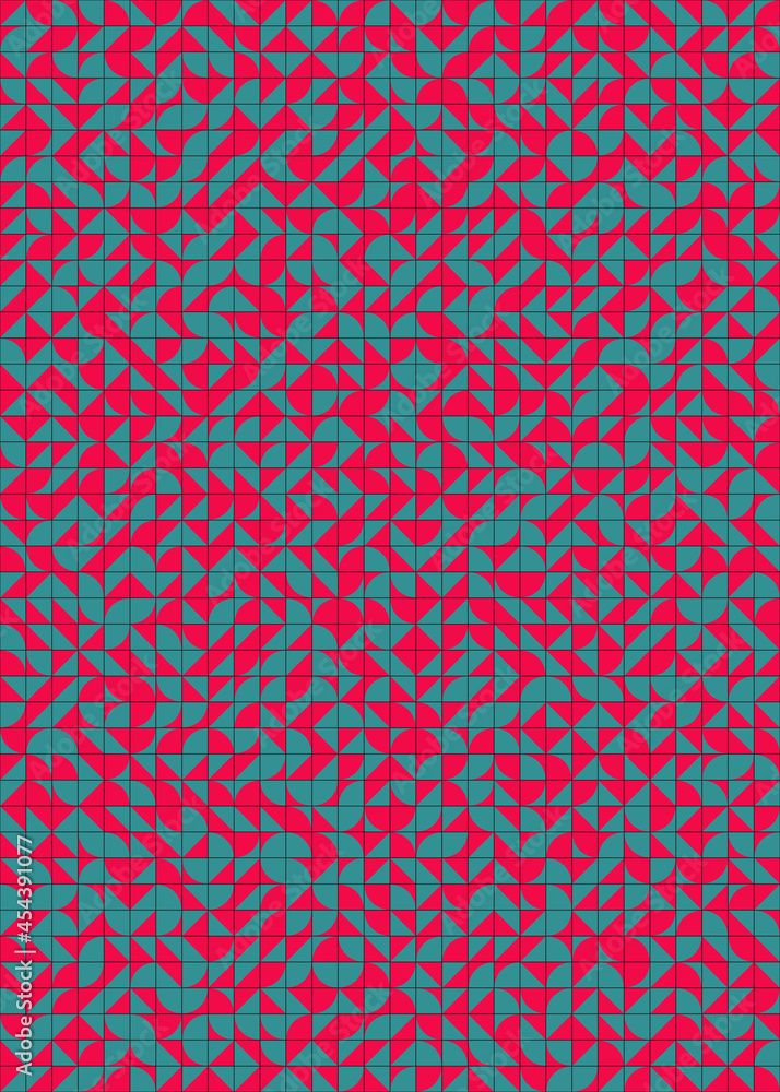 Abstract Geometric Pattern generative computational art illustration Abstract Geometric Pattern generative computational art illustration