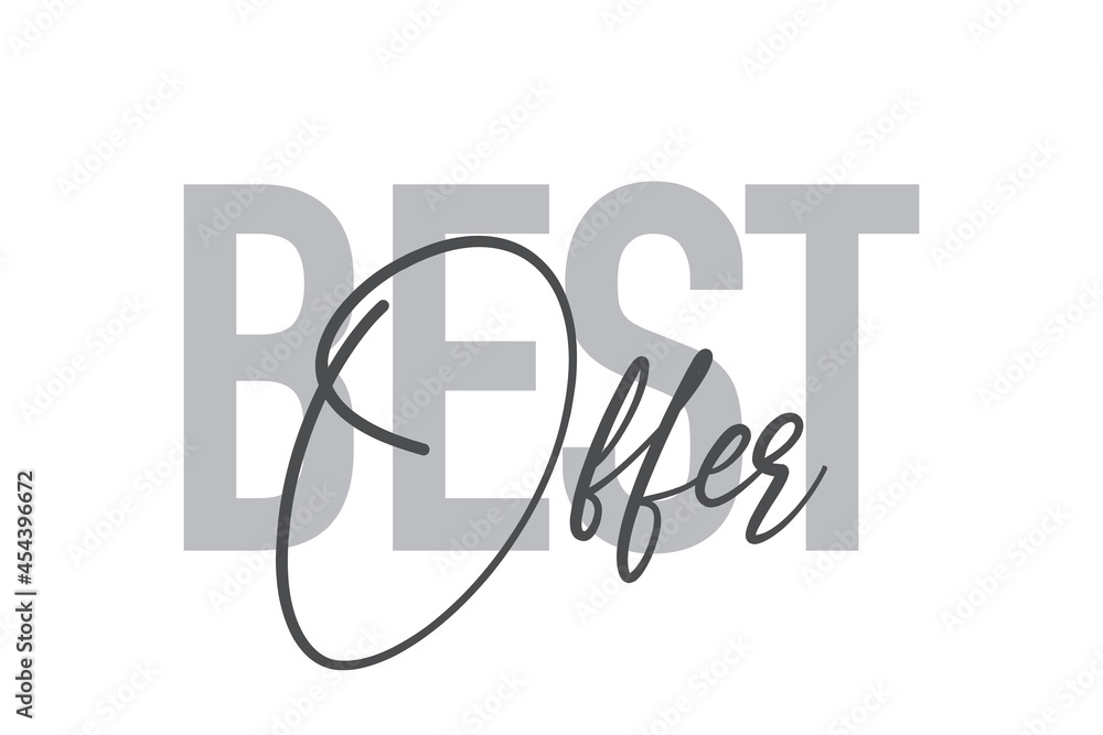 Modern, simple, minimal typographic design of a saying Modern, simple, minimal typographic design of a saying