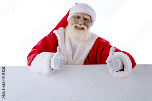 Santa Claus on white background isolated