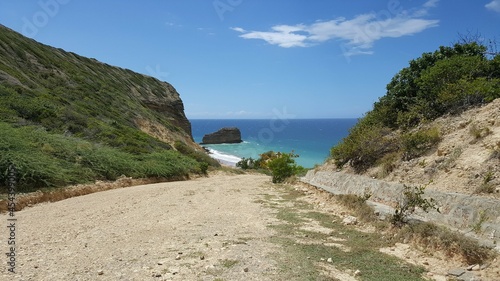 view from the beach