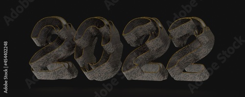 happy new year 2022 on the ...