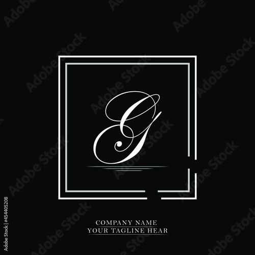 G Letter logo icon design template.
