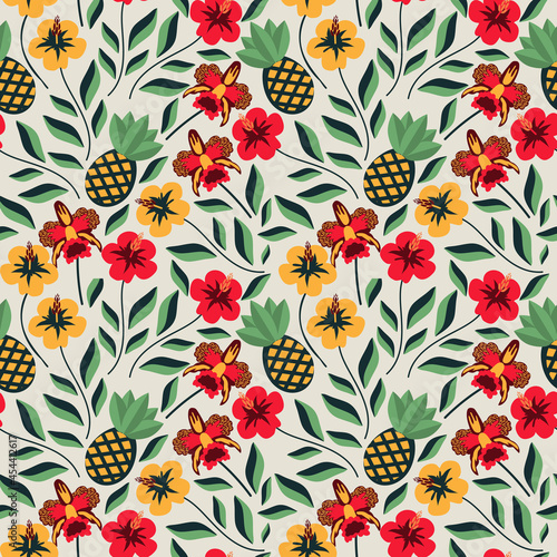 Seamless floral patten