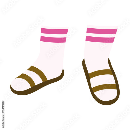 feet in stockings