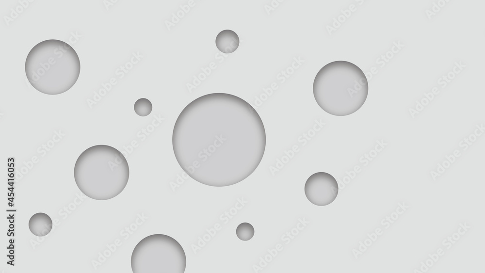 Simple gray geometric circle background. Simple gray geometric circle background.