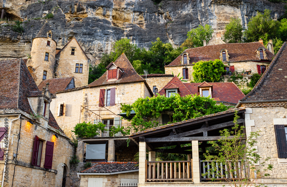 La Roque-Gageac old village in France