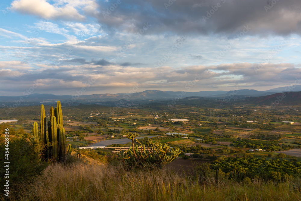 Obraz premium Cerro del Calvario en Tecozautla Hidalgo