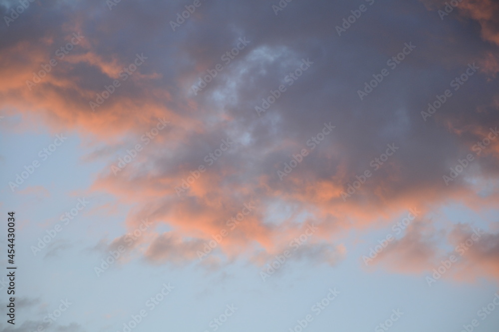 clouds at sunset