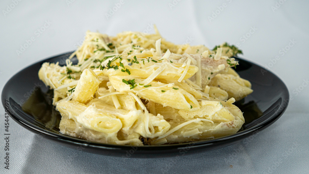 pasta with artichoke and parmesan