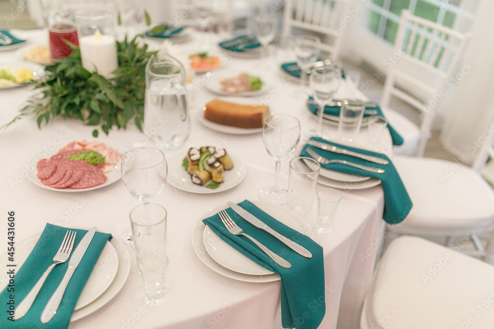 Wedding tables set. Buffet tables. Wedding tables set. Buffet tables.