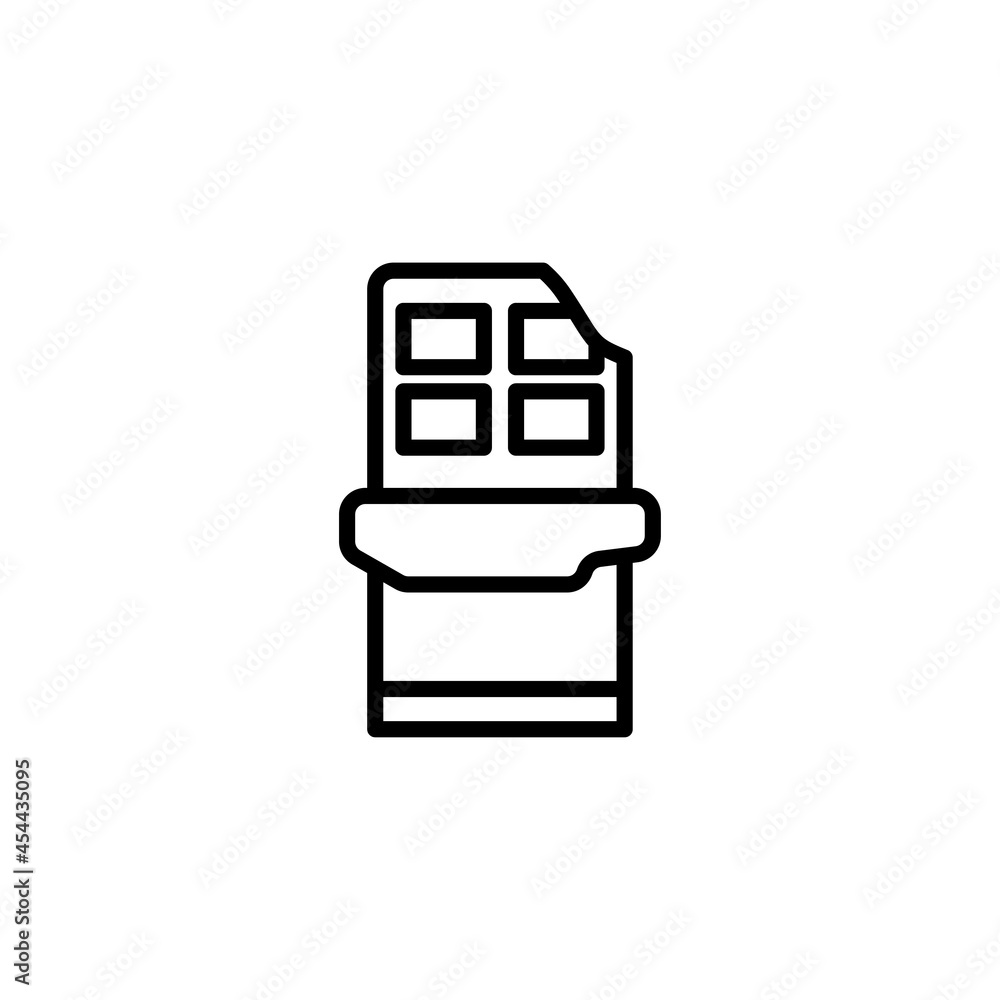 chocolate icon vector for your design element chocolate icon vector for your design element