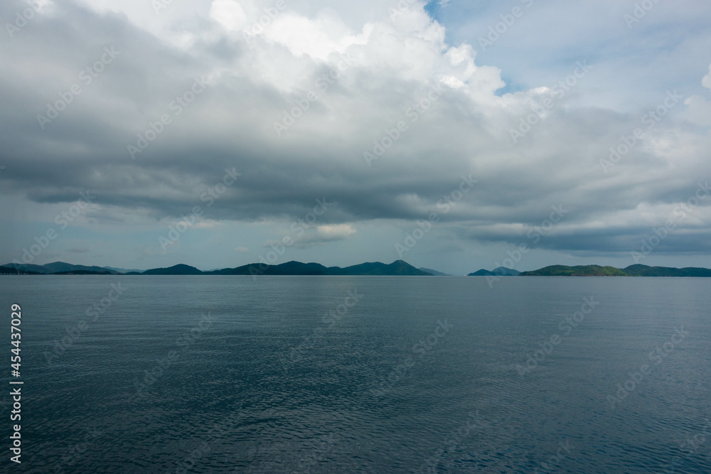 フィリピン、パラワン州のブスアンガ島コロン島周辺の観光名所を旅行する風景 Scenes from a trip around Coron Island, Busuanga, Palawan, Philippines.