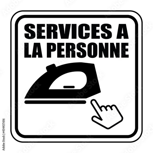 Logo services à la personne.