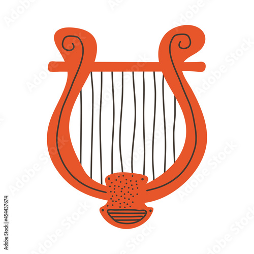 greek lyre instrument photo
