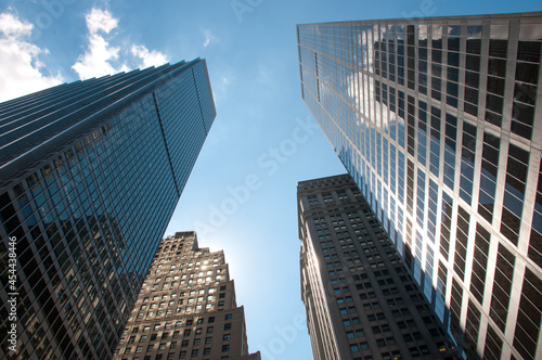 Tall office buildings in New York City photo