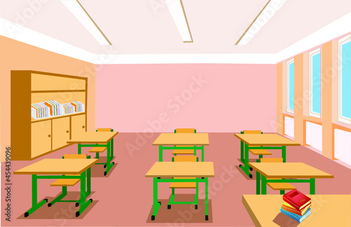 aula de clases en un colegio