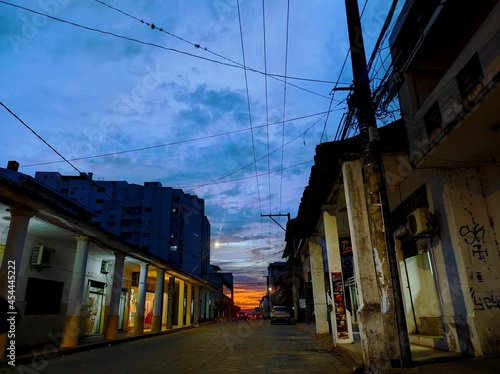street in the town