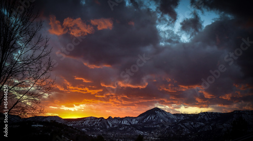 Fototapeta Naklejka Na Ścianę i Meble -  Durango Colorado mountains