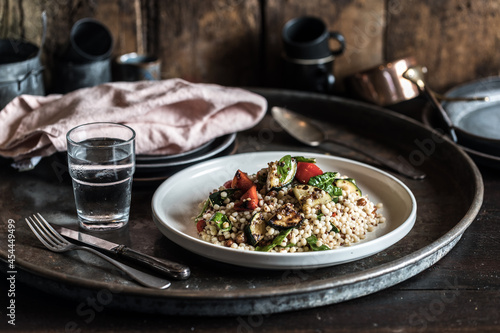 Gourmet Cafe Grilled Vegetable & Pearl Cous Cous Salad