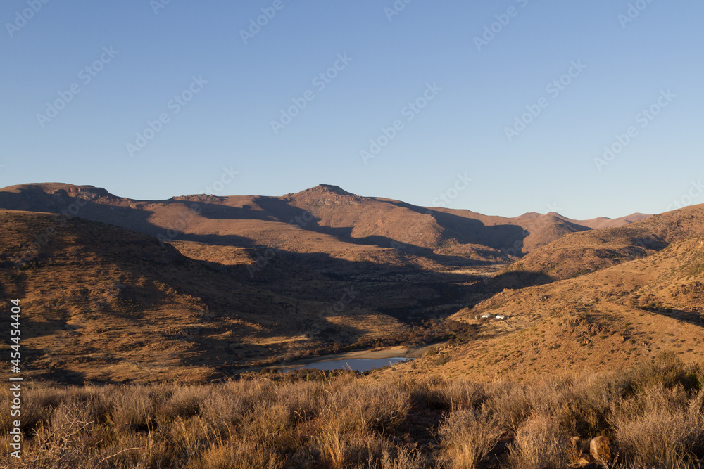 Mountain Zebra National Park, South Africa: general view of the scenery giving an idea of the topography and veld type