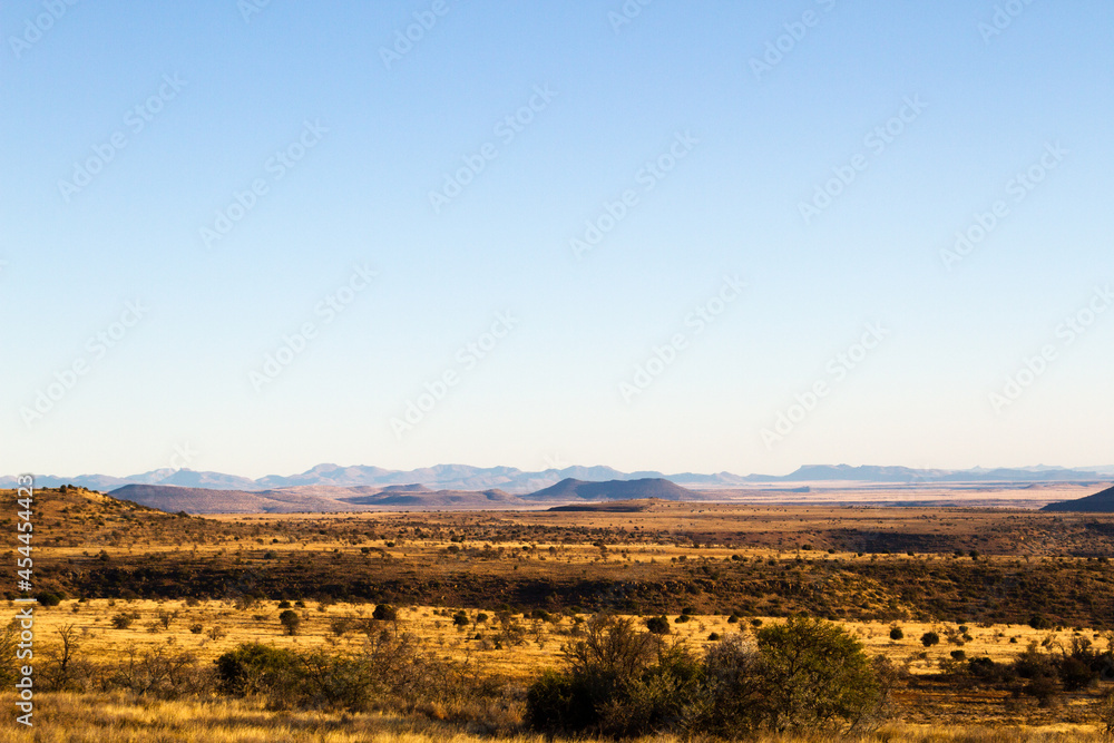 Mountain Zebra National Park, South Africa: general view of the scenery giving an idea of the topography and veld type Mountain Zebra National Park, South Africa: general view of the scenery giving an idea of the topography and veld type
